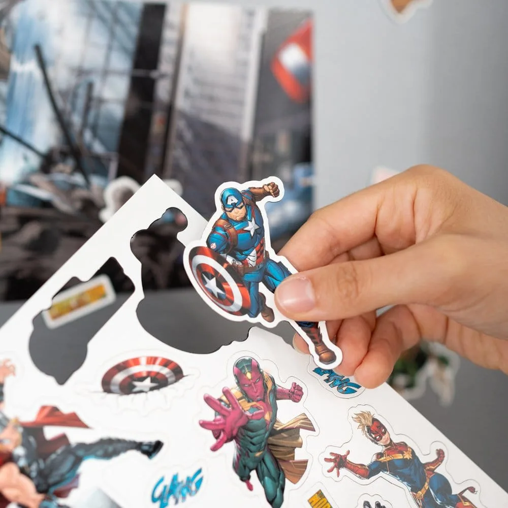 Marvel Magnet Set – Avengers Die-Cut Designs 7