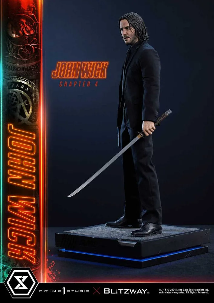 John Wick Chapter 4 Statue – Deluxe 1:4 54 cm 11