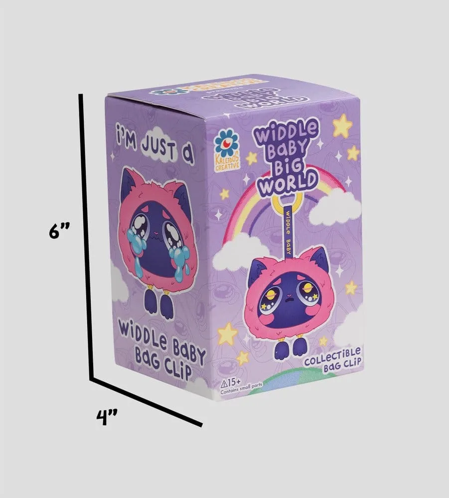 Widdle Baby Bag Clips – Blind Box Display of 4 7 cm 7