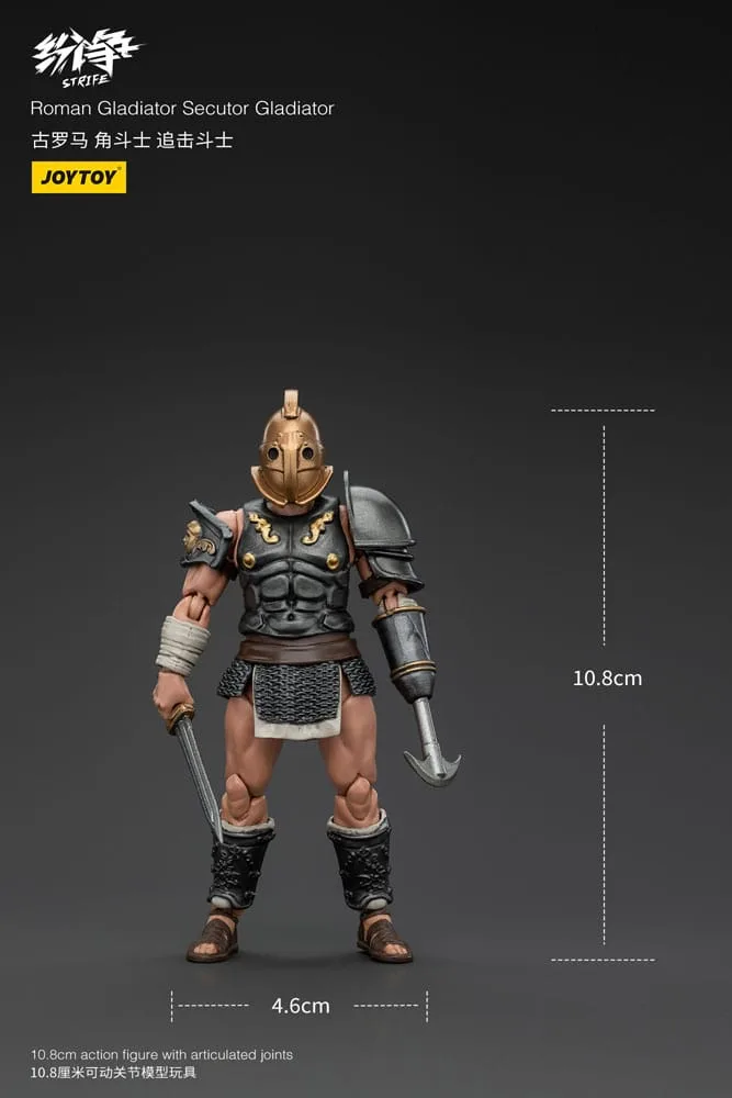 Strife Action Figure – Roman Secutor Gladiator 1/18 10.8 cm 2