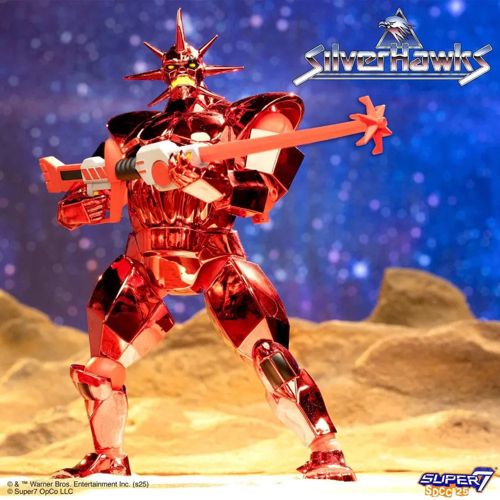 SilverHawks Action Figure – Mon Star Metallic Vac Metal 18 cm 2