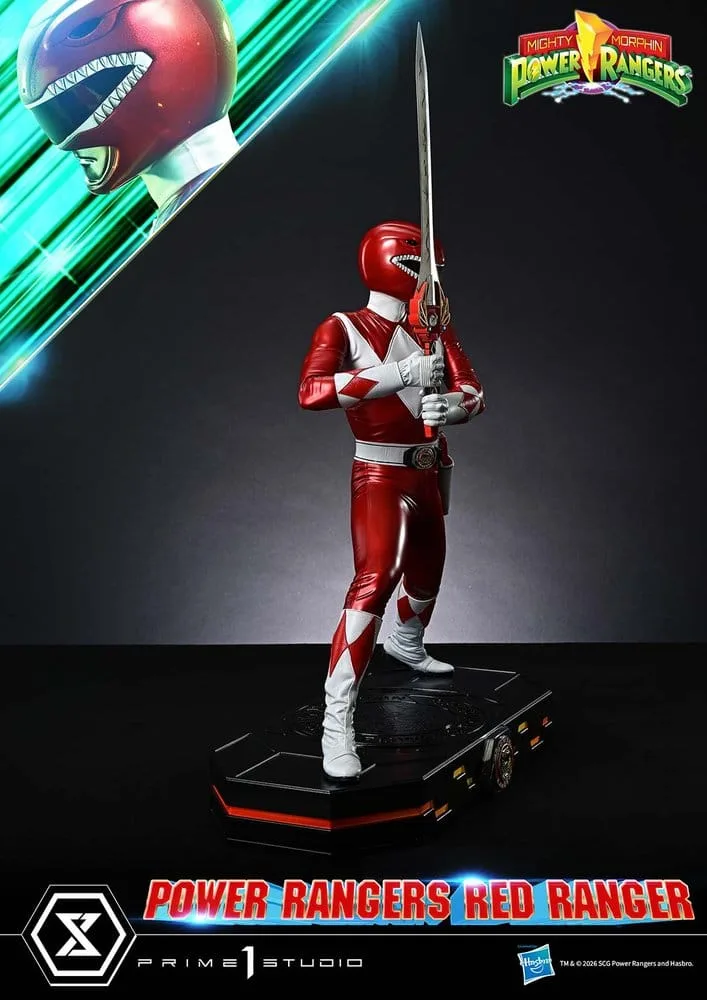 Mighty Morphin Power Rangers Statue – Red Ranger 1/4 Scale 62 cm 15