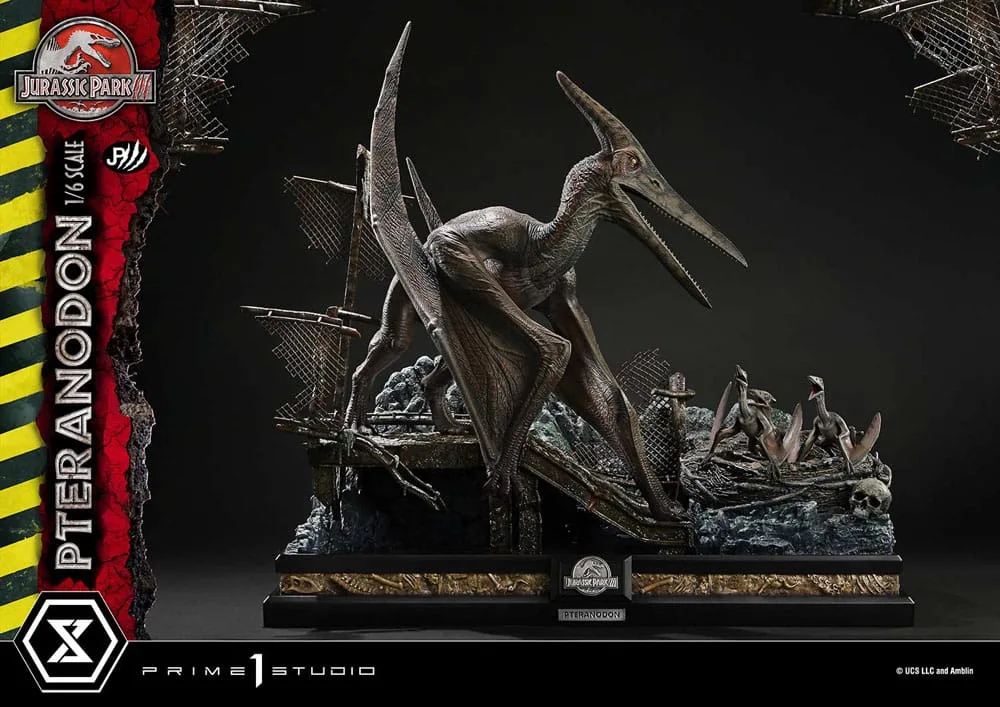 Jurassic Park III Beeld – Pteranodon Bonus Version 68 cm 10