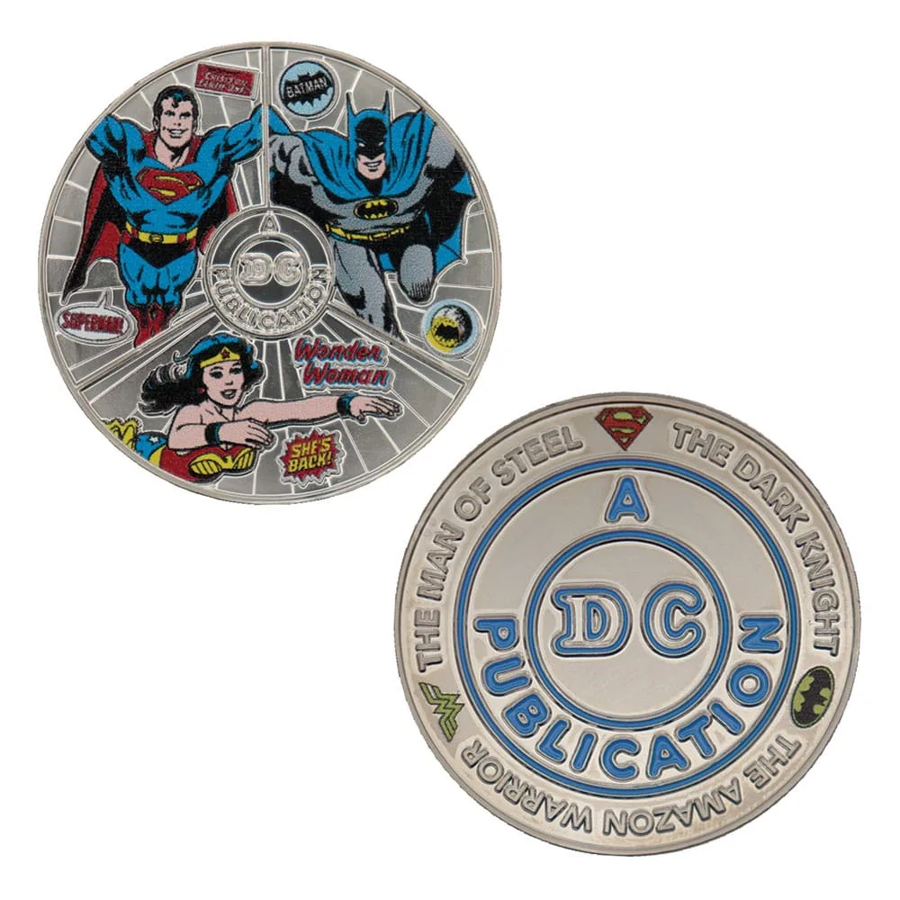 DC Comics Collectible Coin – 90th Anniversary 38 mm