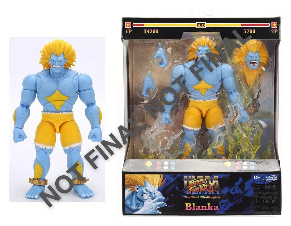 Street Fighter II Action Figure – Blanka P2 19 cm