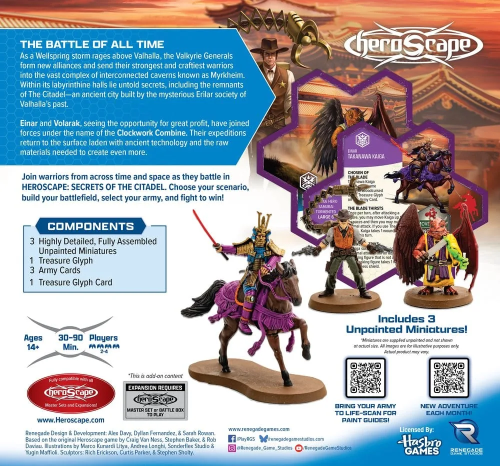 Heroscape Army Expansion – Crooked Crew of the Clockwork Combine 2