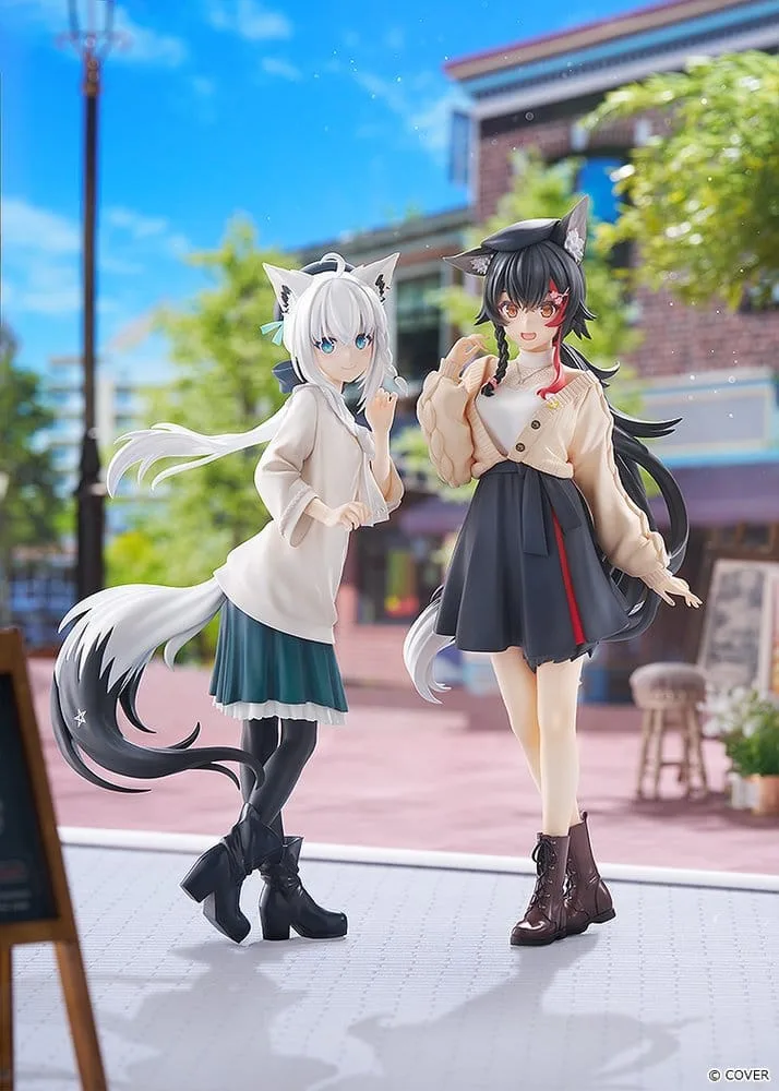 Hololive Production PVC Figure – Ookami Mio Street Outfit 24 cm 5
