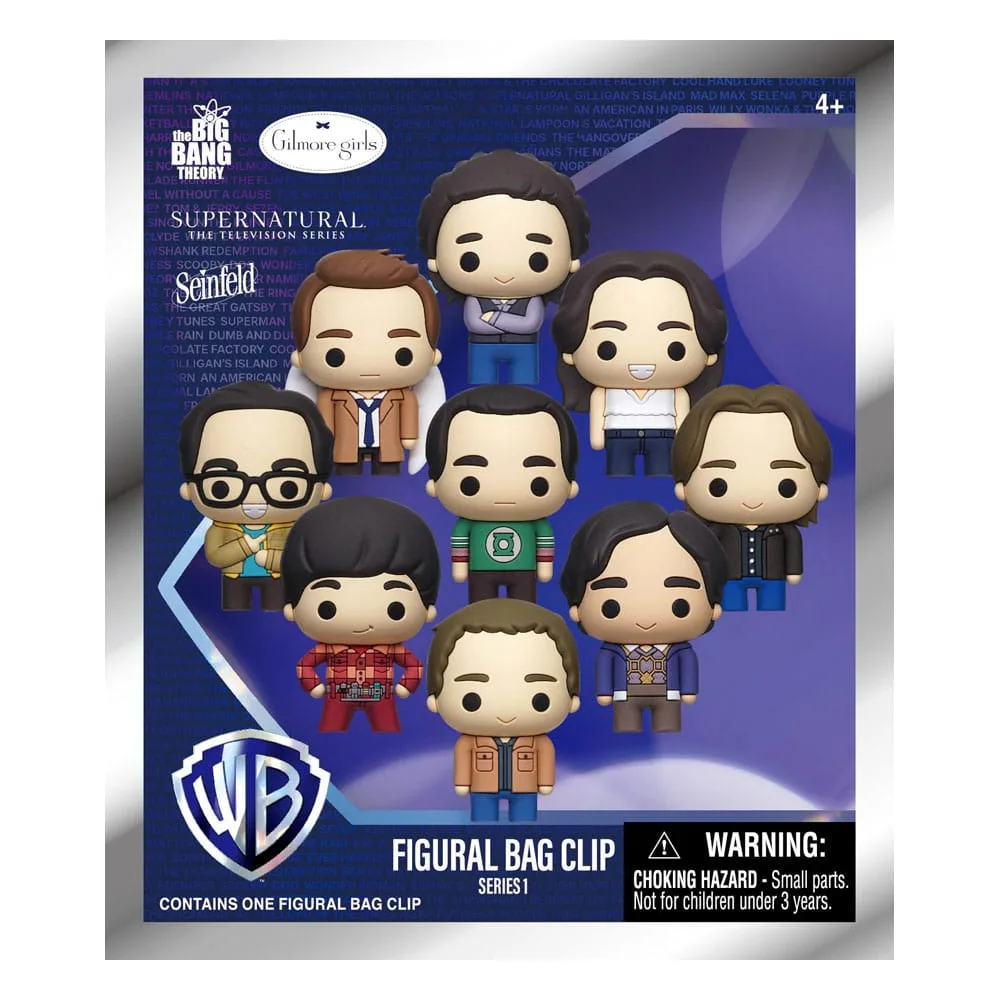 Warner Brothers TV Taschenanhänger – Series 1 Display mit 24 2
