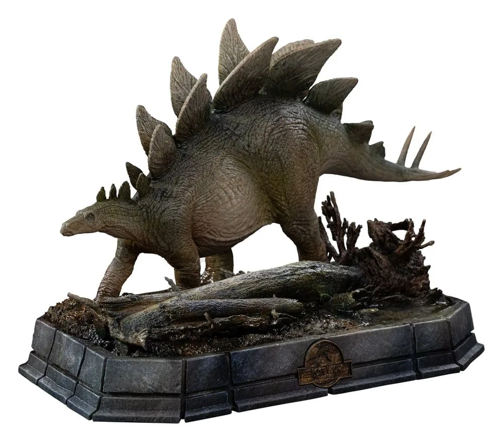 The Lost World Jurassic Park Statue – Icons Stegosaurus 18 cm 4