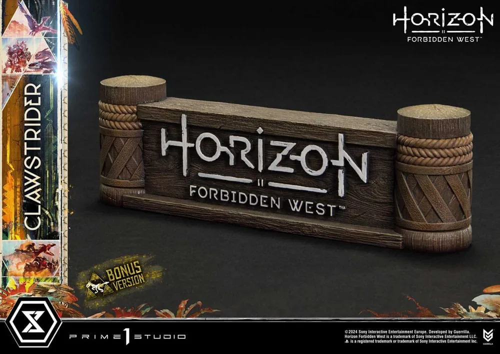 Horizon Forbidden West Statue – Clawstrider Bonus Version 68 cm 25