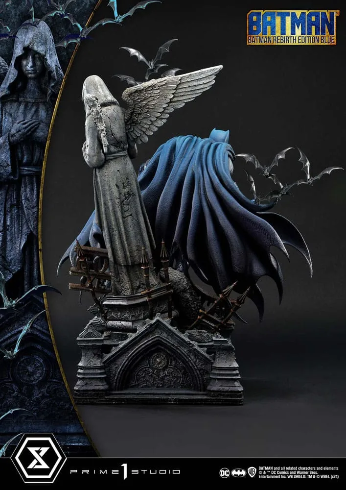 Batman Statue – Rebirth Blue Deluxe 1:4 Scale 71 cm 12