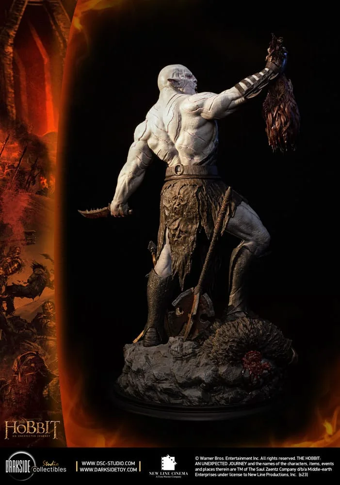 The Hobbit Beeld – Azog John Howe Signature Edition 1/3 90 cm 13