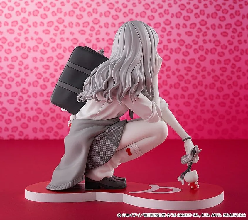 Junji Ito PVC Figure – Gyaru Tomie x Hello Kitty 14 cm 5