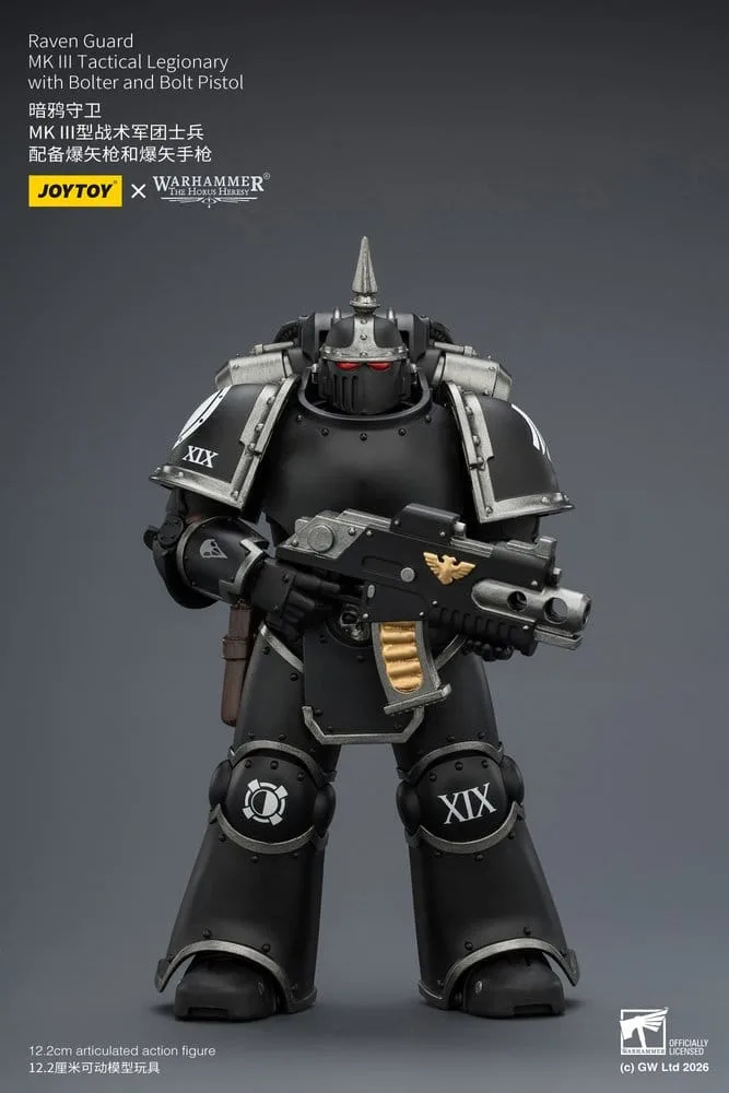 Warhammer 40K Action Figure – Raven Guard MK III Legionary 12.3 cm 2
