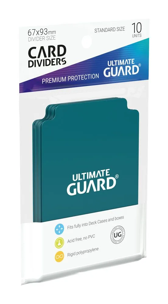 Ultimate Guard Card Dividers – Petrol 10-Pack 67 x 93 mm 3