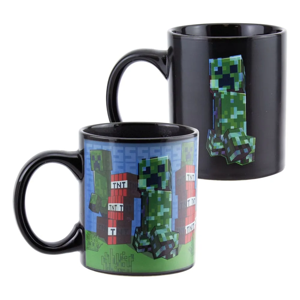 Minecraft Heat Change Mug – Creeper 4
