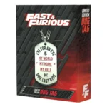 Fast & Furious Dog Tag – Numbered Edition 47 x 27 mm 6