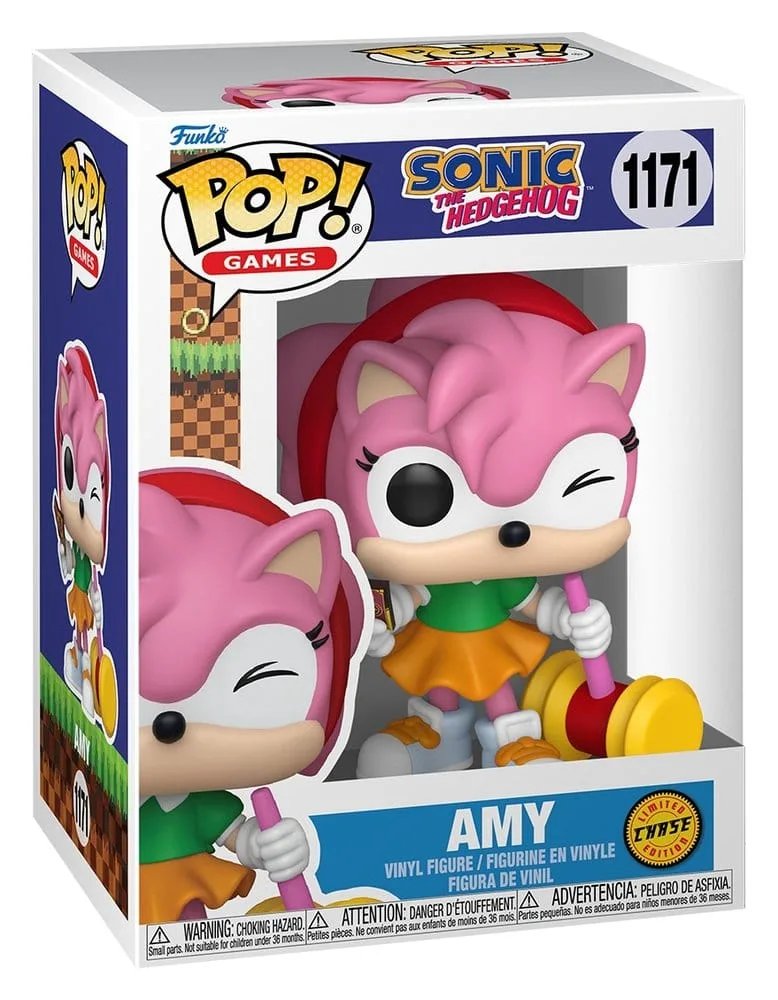 Sonic POP Vinyl Figures – Amy Rose Piko Hammer Chase Assortment 9 cm 5