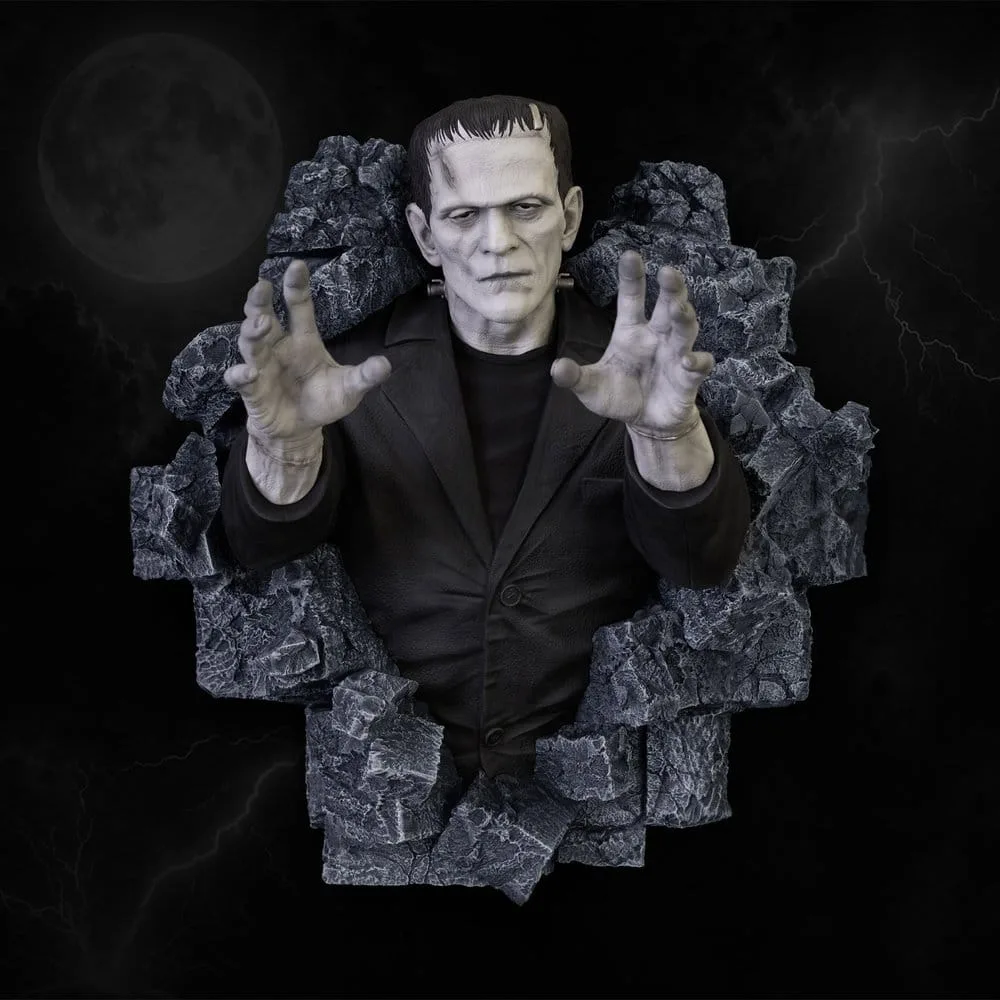 Frankenstein Wall Sculpture – Classic Horror Edition 94 cm