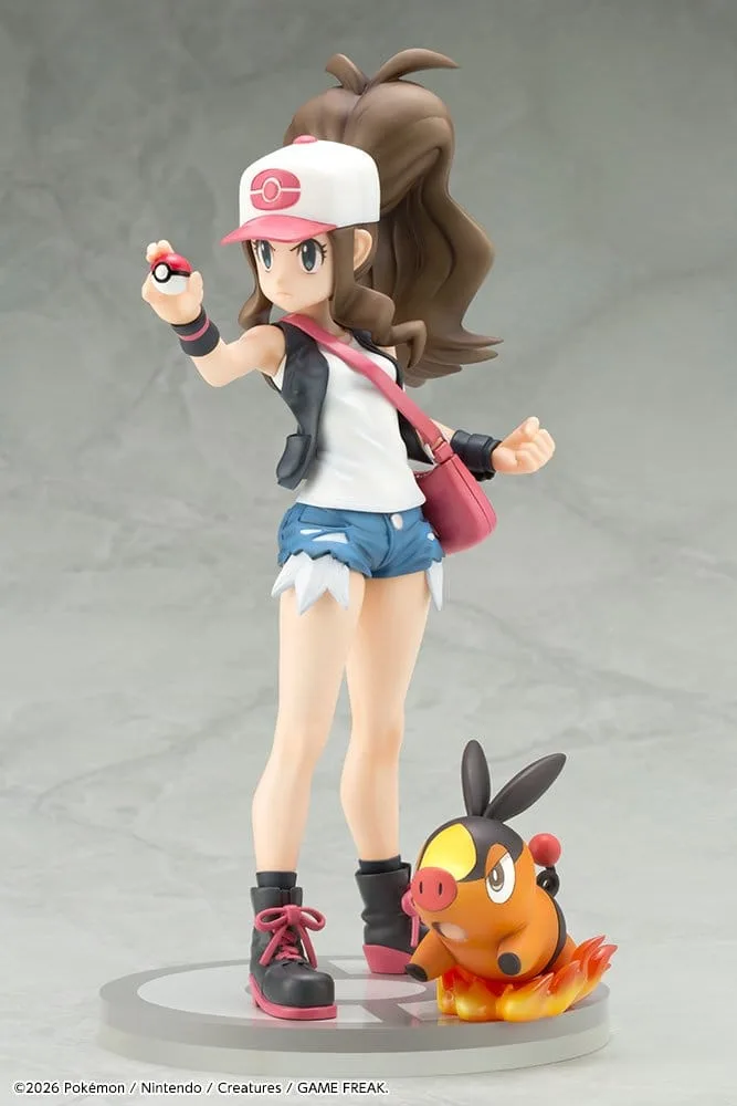 Pokémon PVC Figure – ArtFX J Hilda with Tepig 21 cm 2