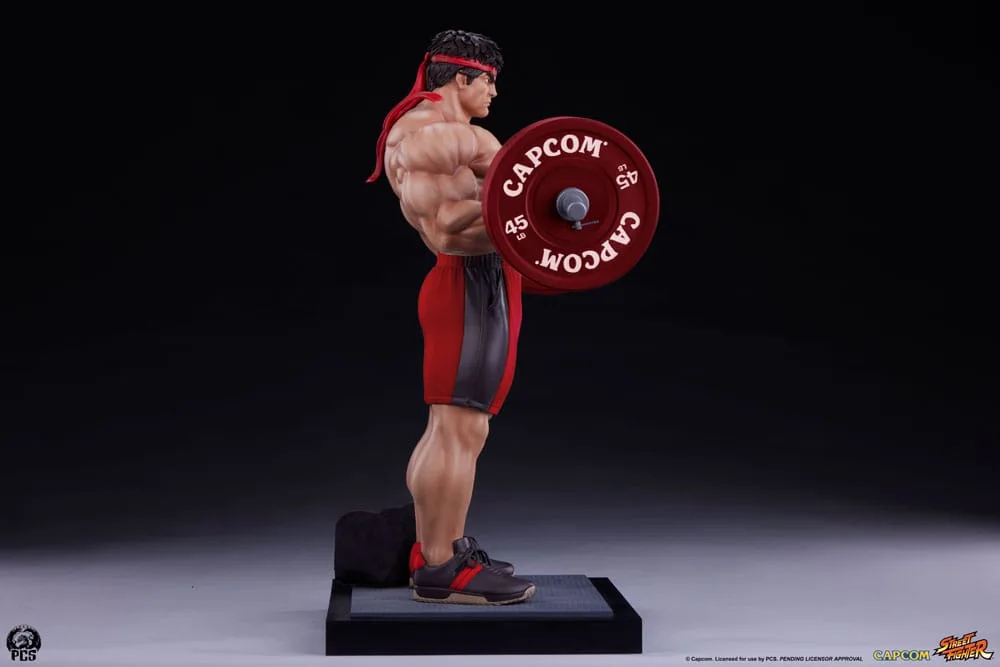 Street Fighter Statue – Ryu Powerlifting 1/4 Scale 53 cm 10