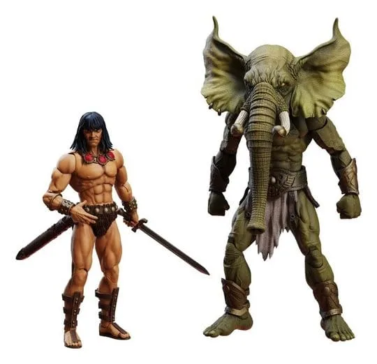 Conan the Barbarian Action Figure Set – Young Conan and Yag Kosha