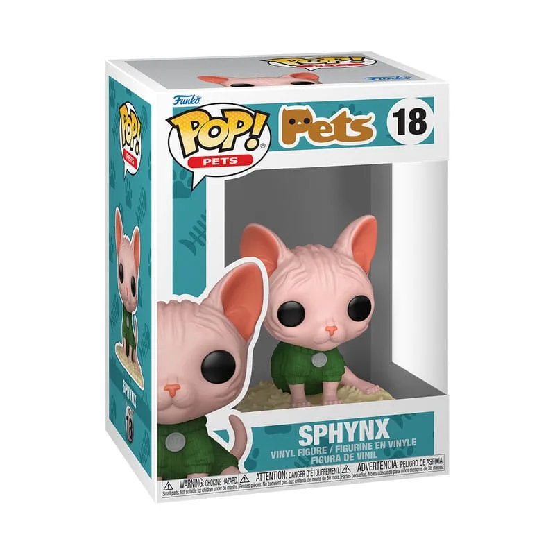 Funko Legacy Vinyl Figure – Pop Pets Sphinx Cat 9 cm 2