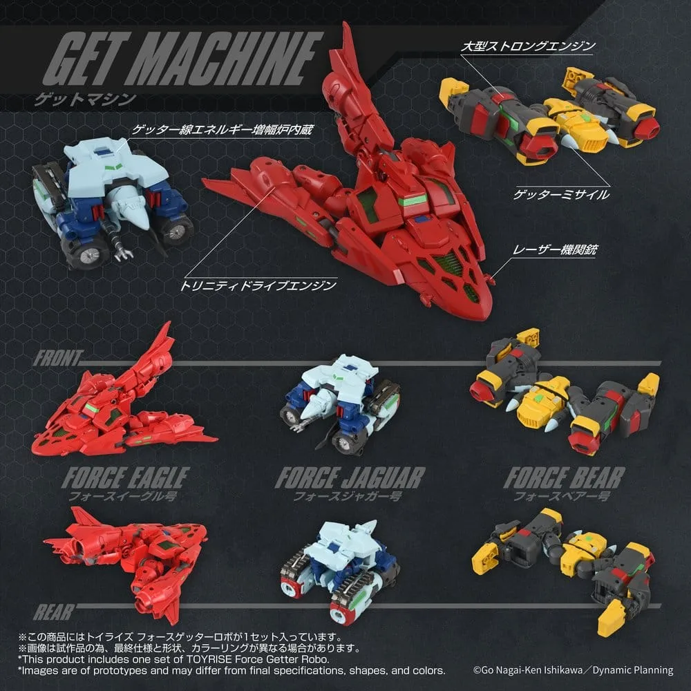 Getter Robo Actionfigur – Toyrise Force Getter Robo 27 cm 7