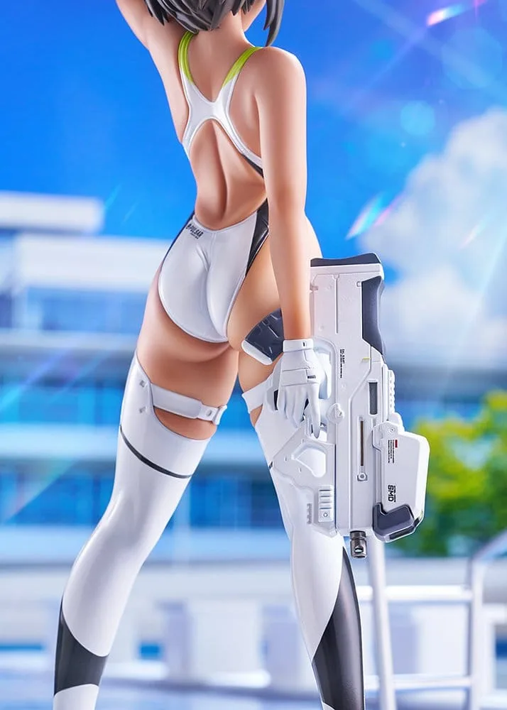 Arms Note Statue – Buchou-chan White Swimsuit 22 cm 12