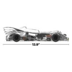 Batman 1989 Vehicle – Clear Super Cyborg Batmobile 35 cm 4