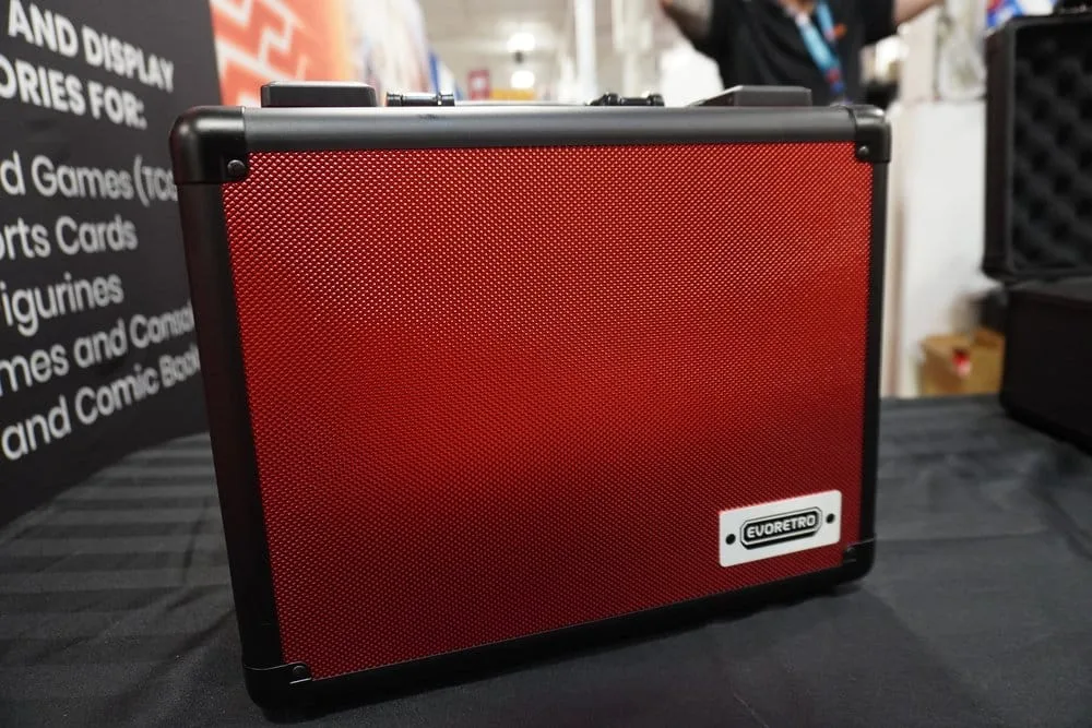 Trading Card Storage Box – Evoretro Red 90 Slabs 6