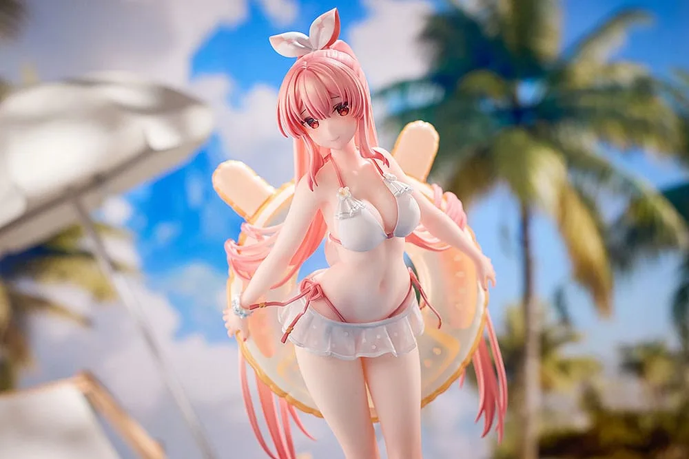 Rosuuri Statue – White Rabbit Rosu Swimsuit 1/7 Scale 25 cm 4