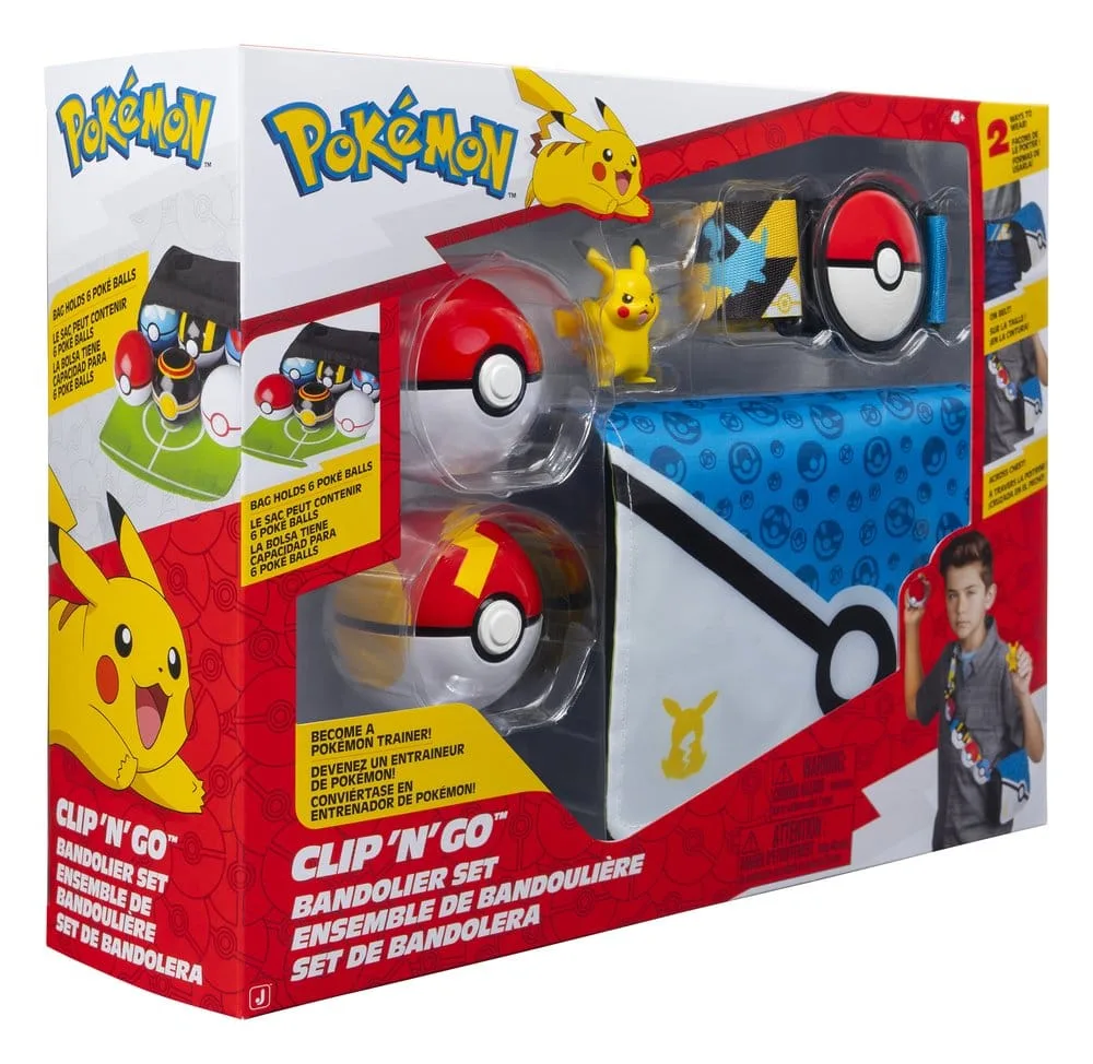 Pokémon Bandolier Set – Pikachu Clip ‘n’ Go 2