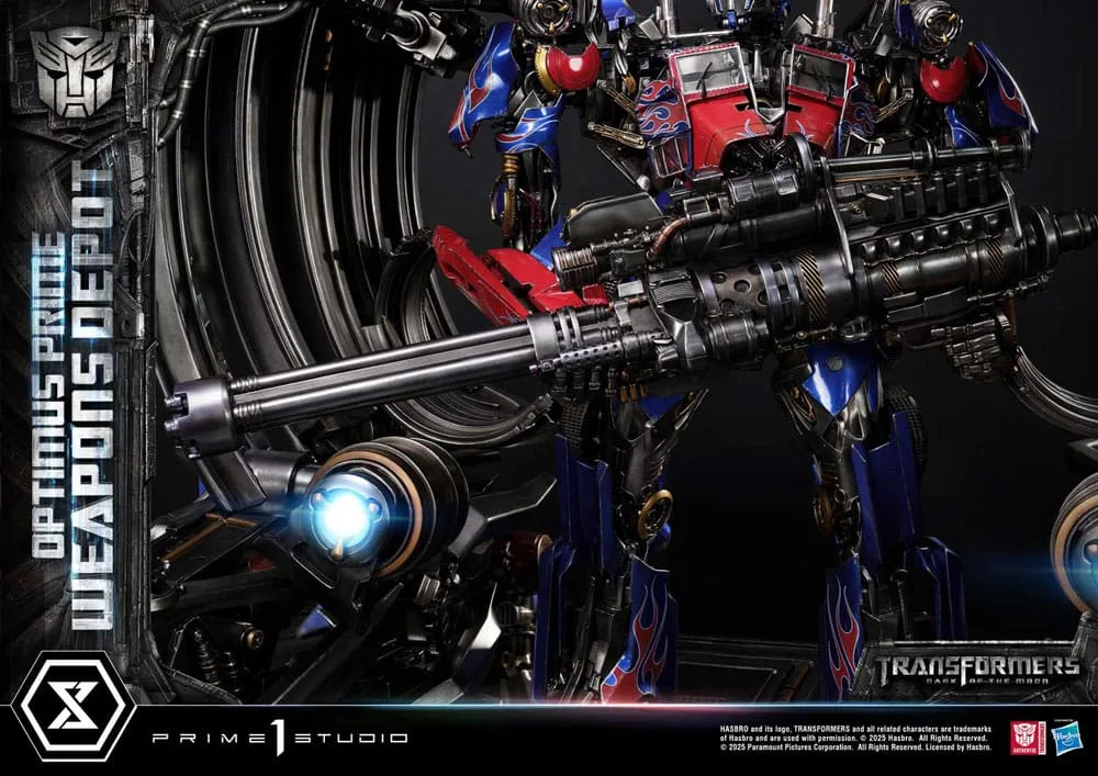 Transformers Statue – Optimus Prime Weapons Depot 15