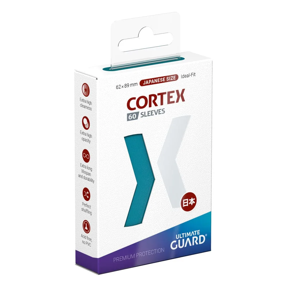 Ultimate Guard Card Sleeves – Cortex Japanese Size Petrol 60-Pack