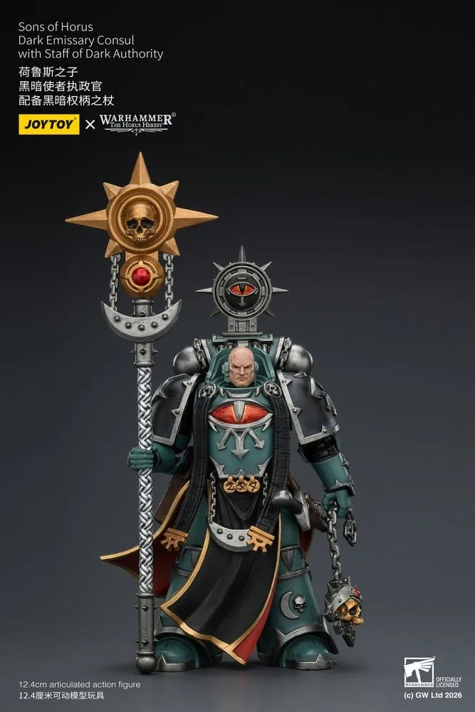 Warhammer Action Figure – Sons of Horus Dark Emissary Consul 12.4 cm 2