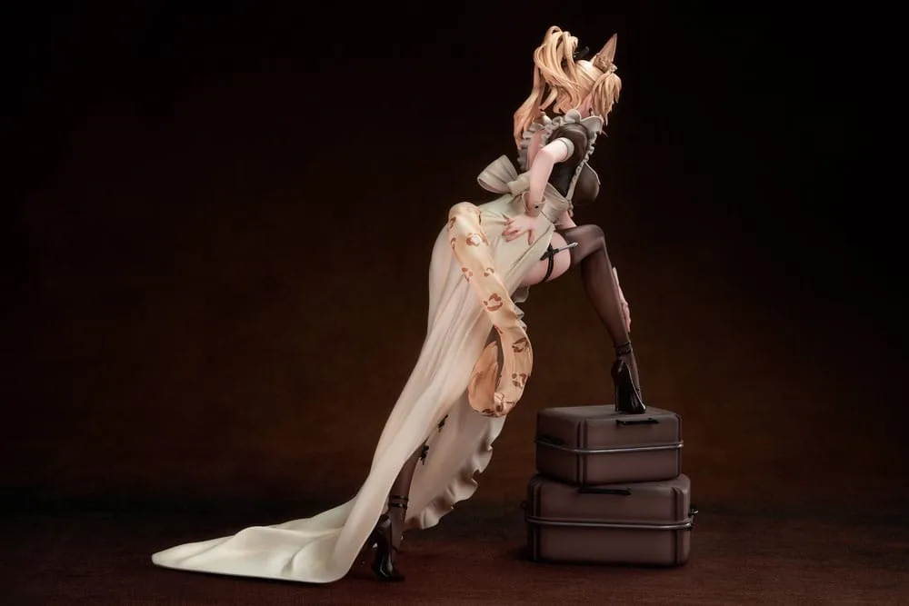 Original Character Statue – Battle Maid Leopard Cat Maria 24 cm 8