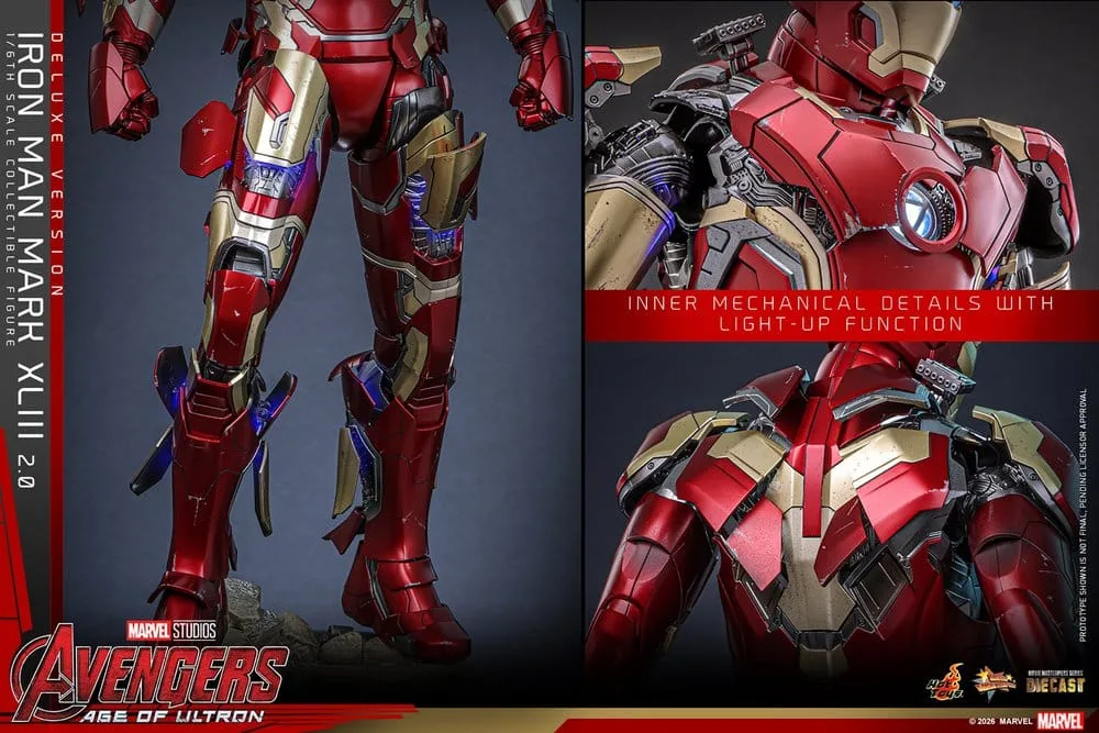 Avengers Action Figure – Iron Man Mark XLIII 2.0 Deluxe 32 cm 21