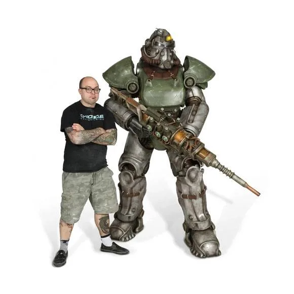 Fallout 4 Life-Size Statue – T-51b Power Armor 213 cm 3
