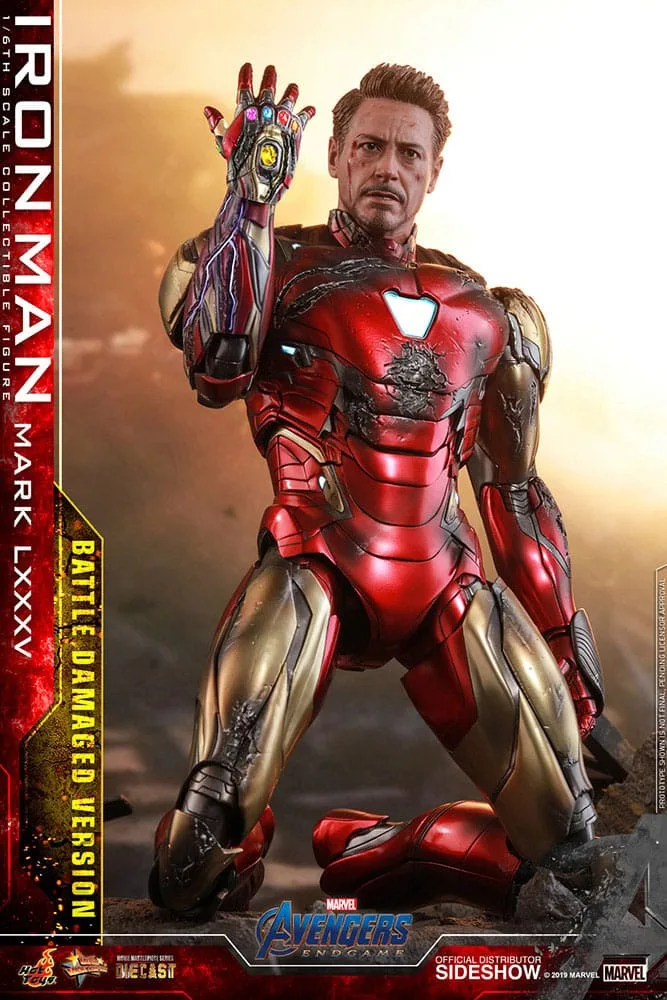 Avengers Endgame Figure – Iron Man LXXXV Battle Damaged 32 cm 3