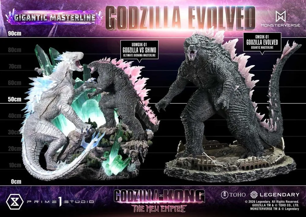 Godzilla x Kong Statue – Godzilla Evolved Bonus Version 93 cm 9