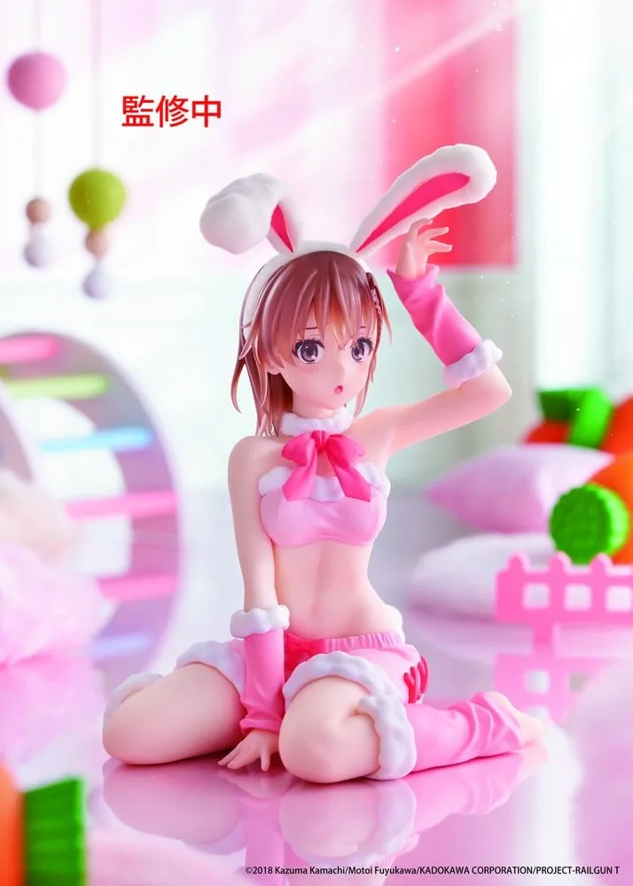 A Certain Scientific Railgun figuur – Mikoto Fluffy Bunny 13 cm 2