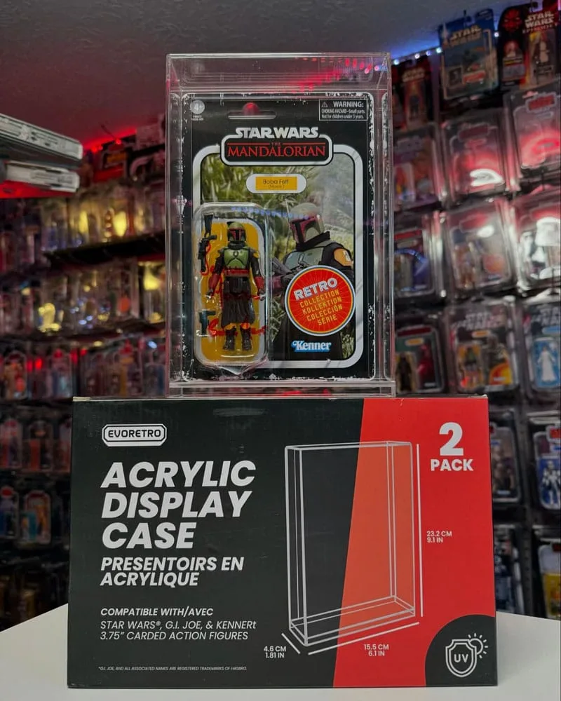 Evoretro Display Cases – Acrylic Action Figure 2-Pack 2