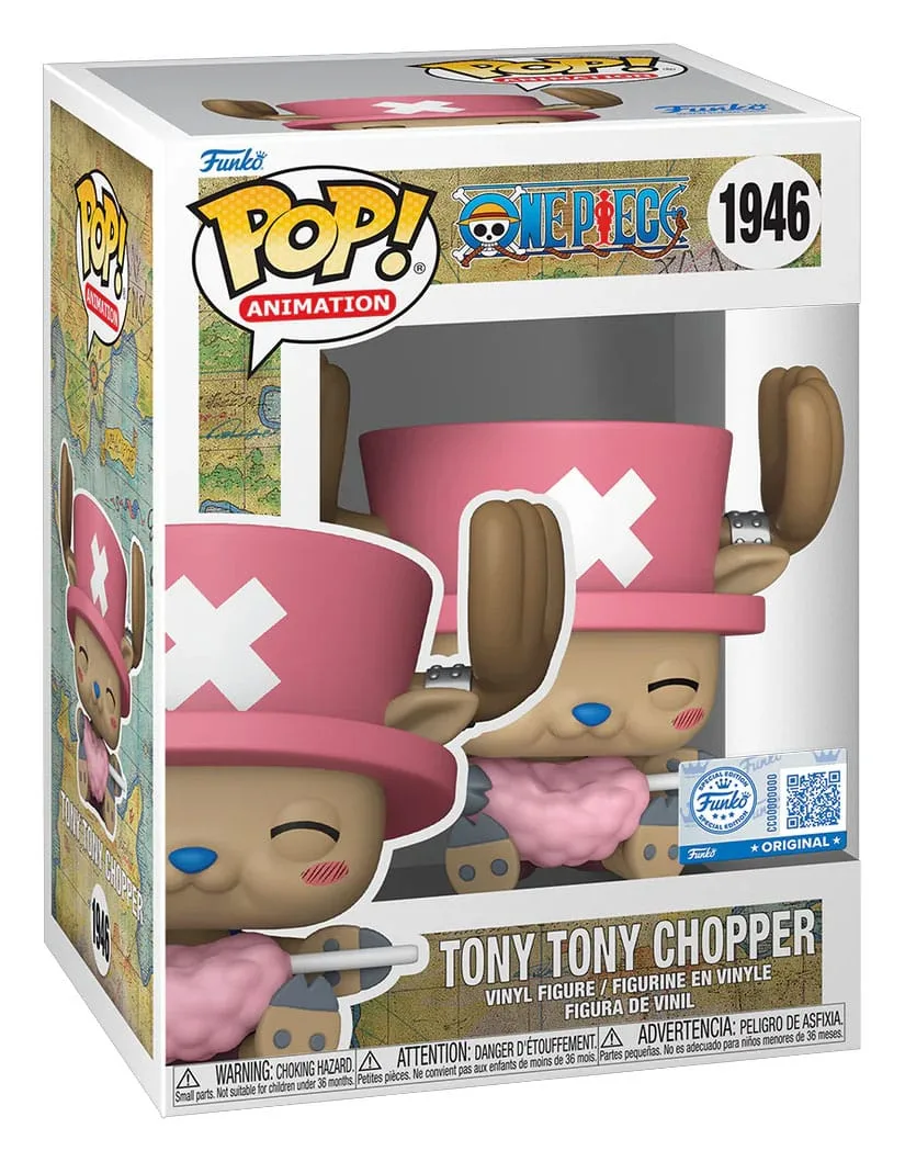 One Piece Pop Figure – Chopper Cotton Candy HEO Exclusive 9 cm 2