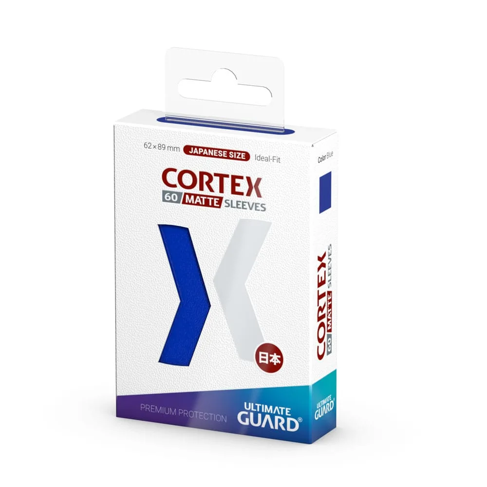 Ultimate Guard Card Sleeves – Cortex Matte Japanese Blue 60 Pack 3