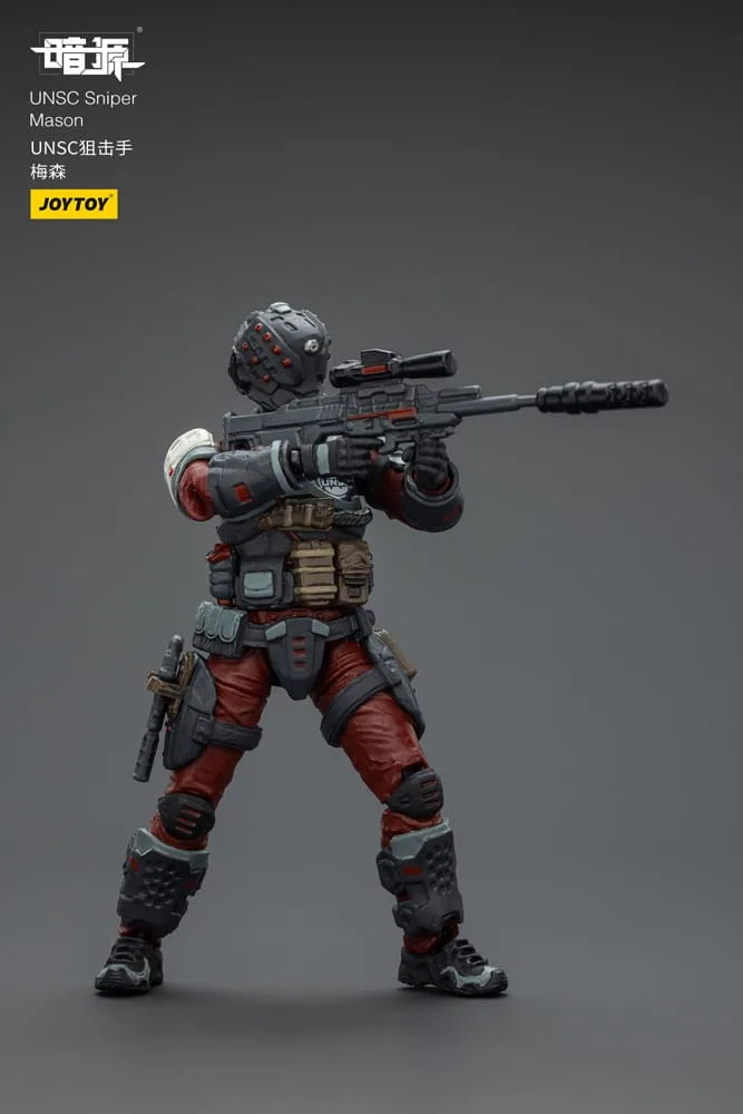 UNSC Dark Source Action Figure – Sniper Mason 7 cm 6