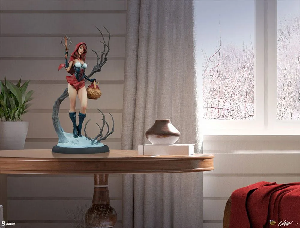 Fairytale Fantasies Statue – Red Riding Hood 48 cm 6
