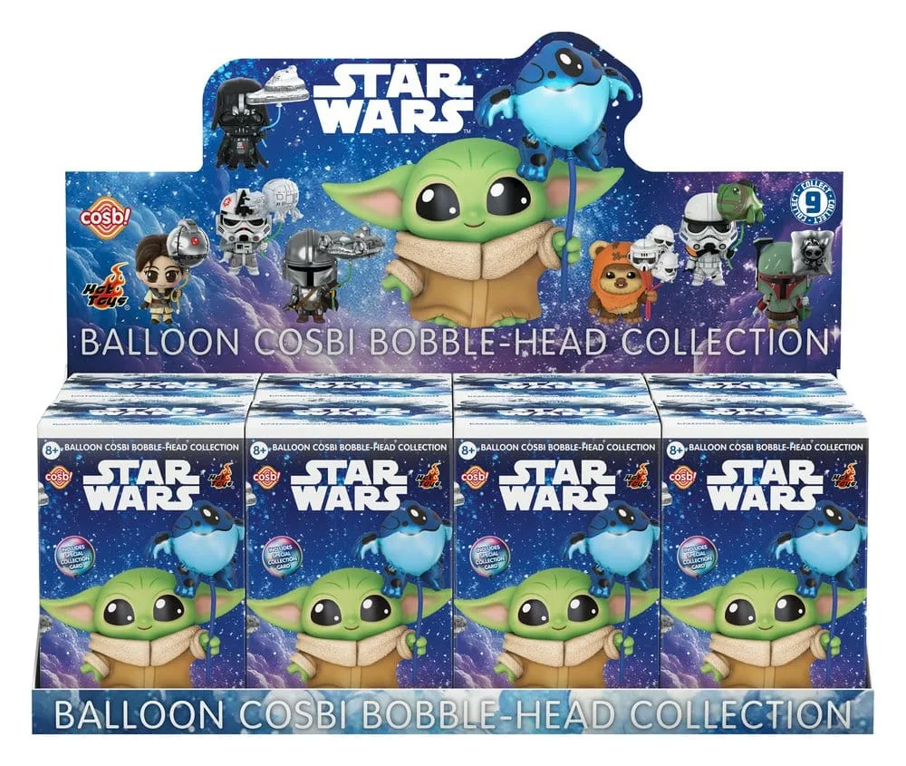 Star Wars Cosbi Mini Figures – Balloon Blind Box Display of 8 8 cm