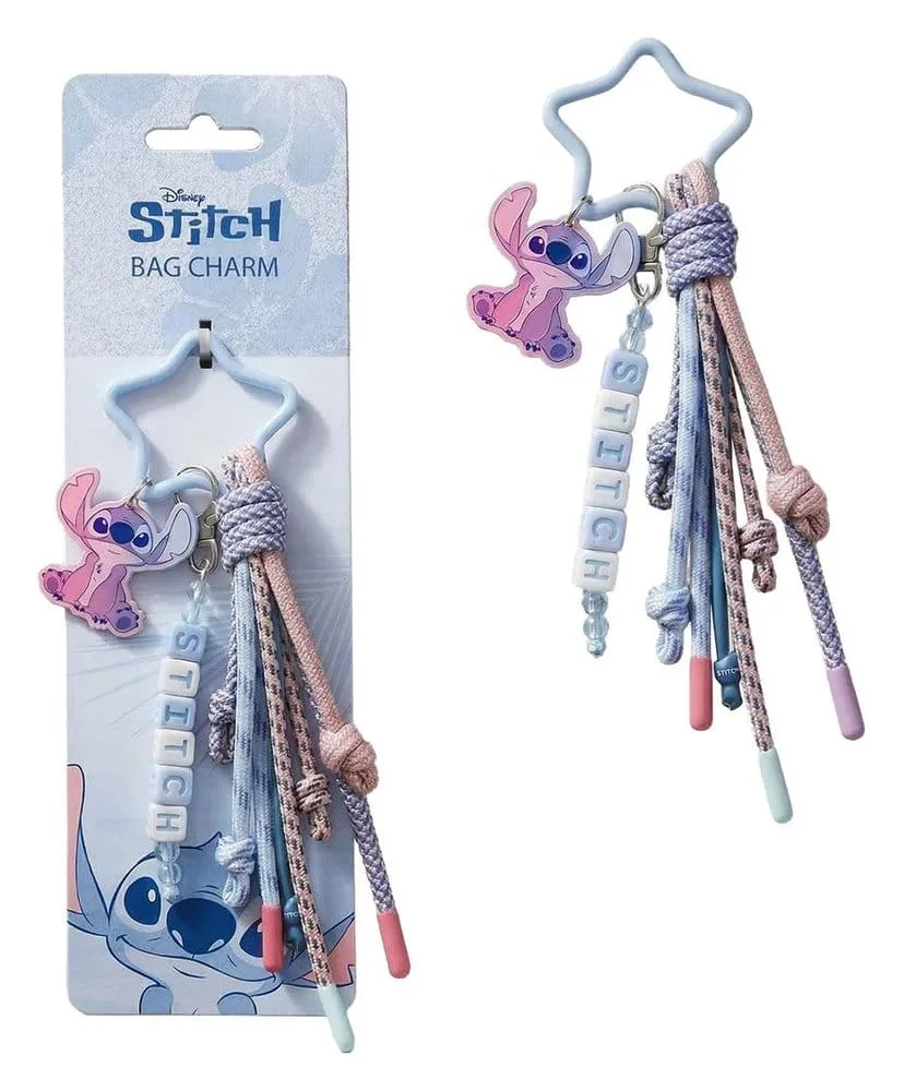 Disney Lilo & Stitch Charm Keyring – Stitch