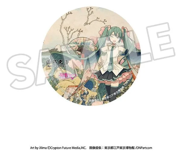 Hokusai x Hatsune Miku pinset – 8 verrassingsdoosjes 6 cm 5